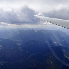 Flugwegposition um 12:00:01: Aufgenommen in der Nähe von Rottenmann, Österreich in 2541 Meter